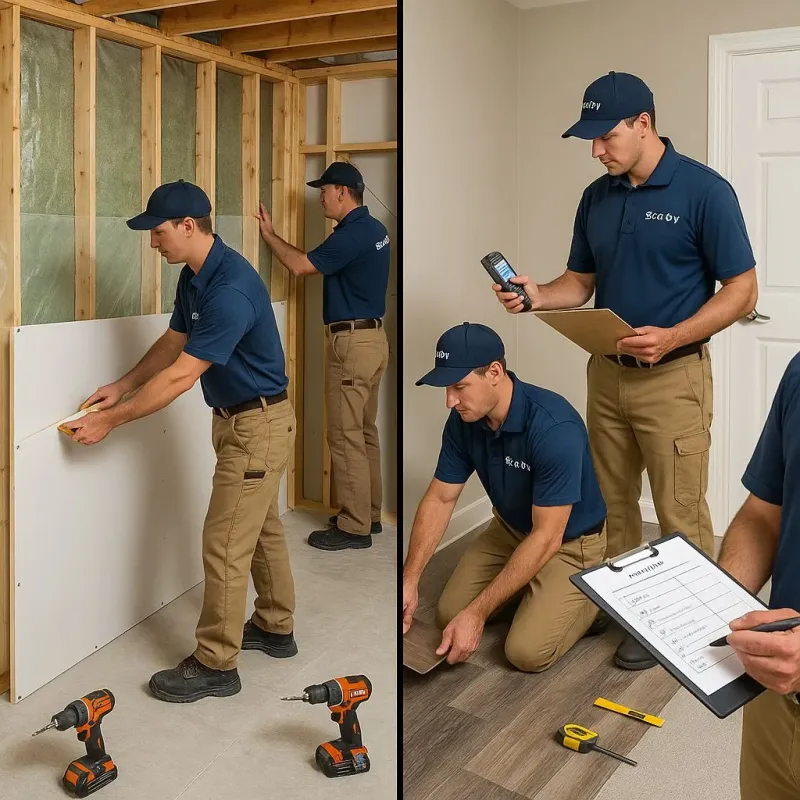 Repairs and Reconstruction process in Blackwater, AZ